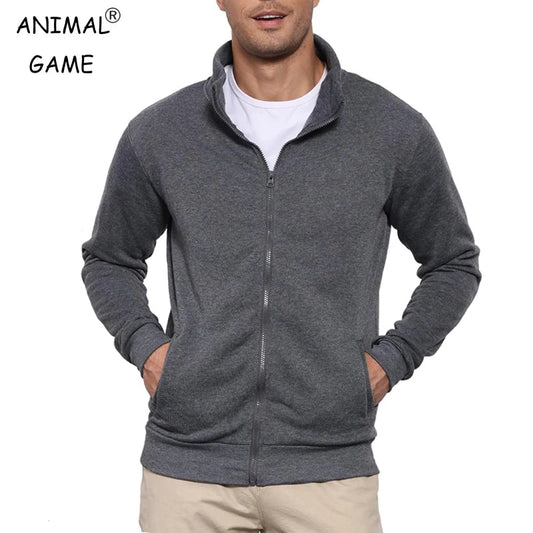 New Men's Sweat Jacket Pullover Hoodie Sweatshirt Man Without Hood with Zip Jacket Outdoor Sport Lightweight Streetwear M - 3XL - PratSN