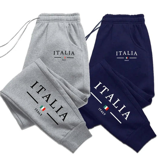 New Mens Sweatpants Printing Casual Trousers Outdoors Fitness Sports Jogging Mens Pants Autumn Winter Hip - Hop Running Streetwear - PratSN
