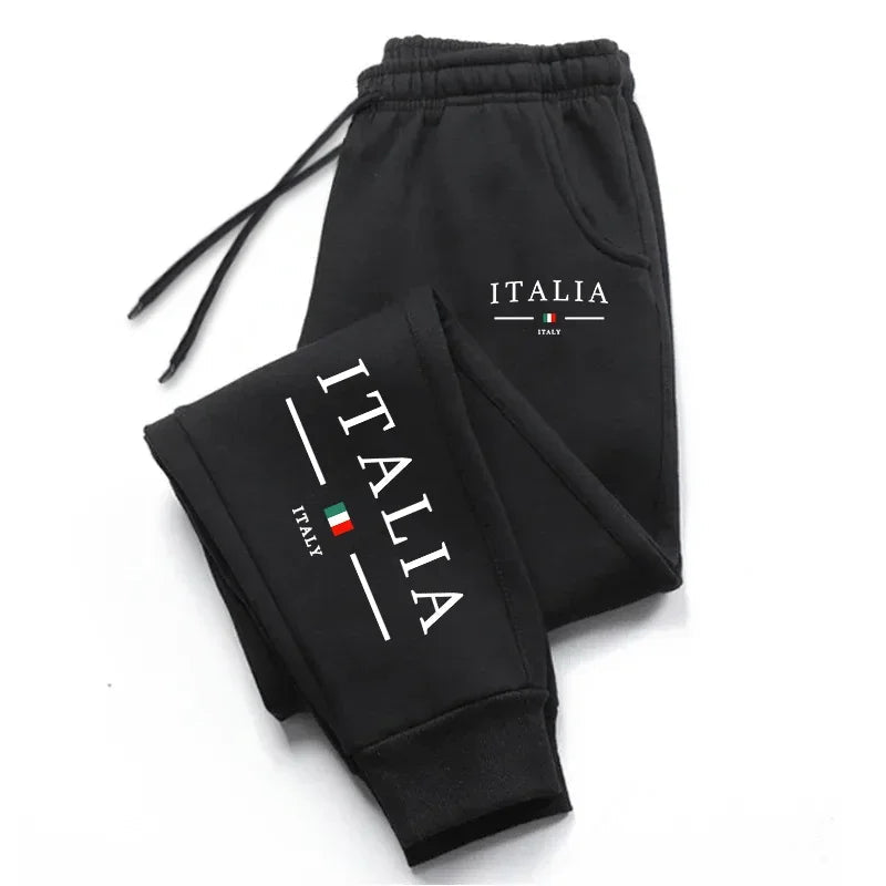 New Mens Sweatpants Printing Casual Trousers Outdoors Fitness Sports Jogging Mens Pants Autumn Winter Hip - Hop Running Streetwear - PratSN
