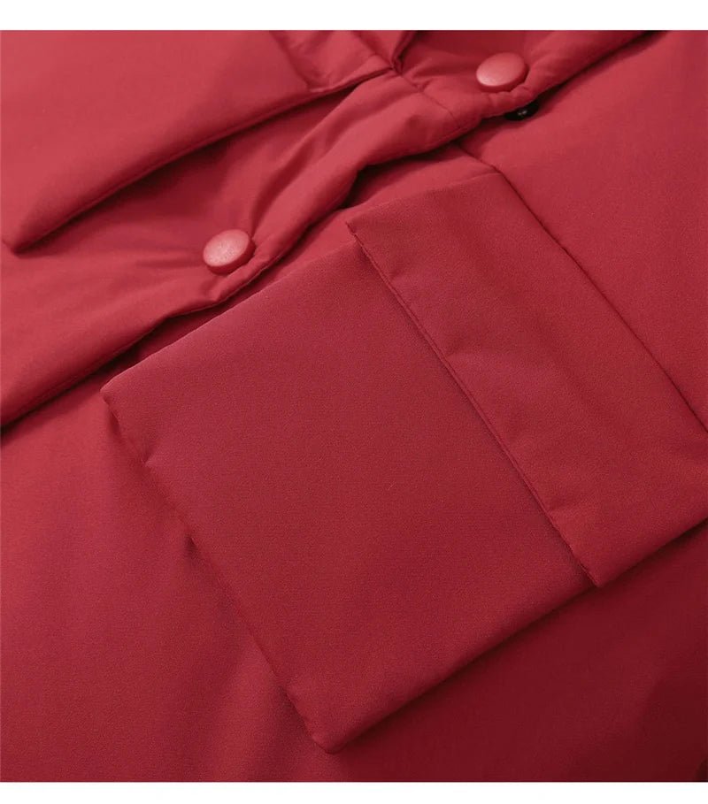 New Middle Children Cotton Jackets Kids Fleece Thick Outerwear Winter Girls Boys Warm Down Coats Baby Clothes Outdoor Coats - PratSN
