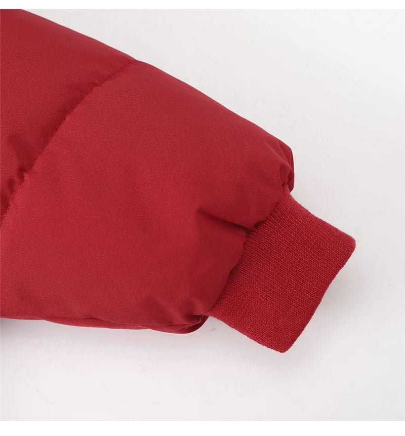 New Middle Children Cotton Jackets Kids Fleece Thick Outerwear Winter Girls Boys Warm Down Coats Baby Clothes Outdoor Coats - PratSN