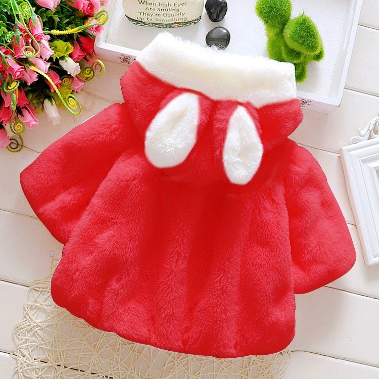 New Rabbit Ear 1 - 2 Years Old Infants Children's Cloak - PratSN