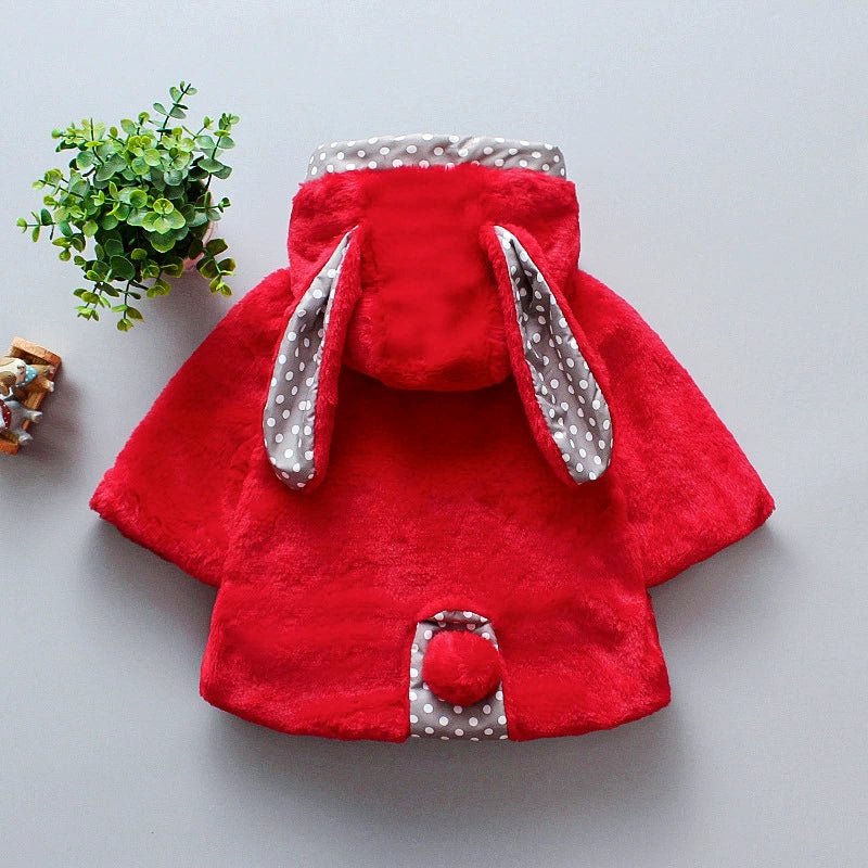 New Rabbit Ear 1 - 2 Years Old Infants Children's Cloak - PratSN