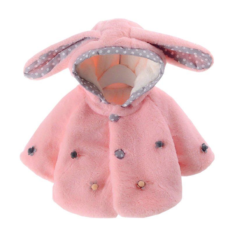 New Rabbit Ear 1 - 2 Years Old Infants Children's Cloak - PratSN