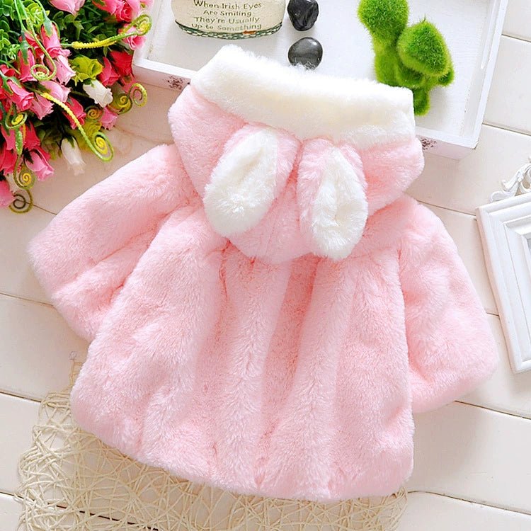 New Rabbit Ear 1 - 2 Years Old Infants Children's Cloak - PratSN