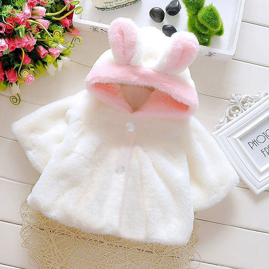 New Rabbit Ear 1 - 2 Years Old Infants Children's Cloak - PratSN