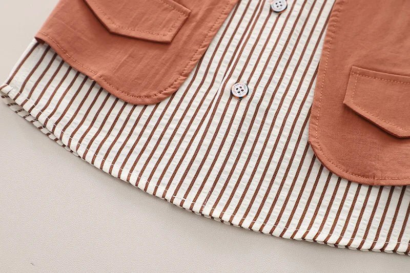 New Summer Baby Boys Clothes Suit Children Shirt Shorts 2Pcs/Sets Toddler Clothing Infant Casual Cotton Costume Kids Tracksuits - PratSN