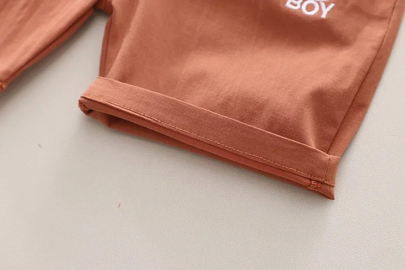 New Summer Baby Boys Clothes Suit Children Shirt Shorts 2Pcs/Sets Toddler Clothing Infant Casual Cotton Costume Kids Tracksuits - PratSN