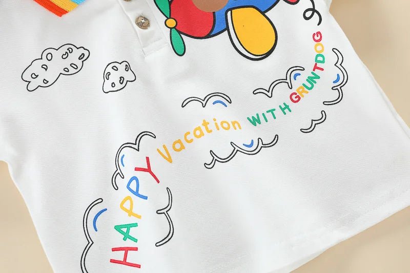 New Summer Baby Girls Clothes Suit Children Boys Fashion T-Shirt Shorts 2Pcs/Sets Toddler Casual Cotton Costume Kids Tracksuits - PratSN