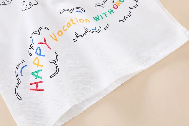 New Summer Baby Girls Clothes Suit Children Boys Fashion T-Shirt Shorts 2Pcs/Sets Toddler Casual Cotton Costume Kids Tracksuits - PratSN