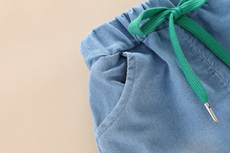 New Summer Baby Girls Clothes Suit Children Boys Fashion T-Shirt Shorts 2Pcs/Sets Toddler Casual Cotton Costume Kids Tracksuits - PratSN