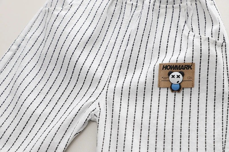 New Summer Kids Boys Clothes High Qulity Short Sleeve Gentleman Patchwork T Shirt Pants Toddler Boy Clothing Casual Outfits - PratSN