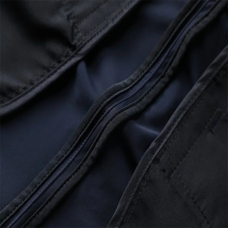 New Summer Men's Ice Silk High Stretch Business Suit Pants Male Army Green Blue Elastic Formal Office Straight Formal Trousers - PratSN