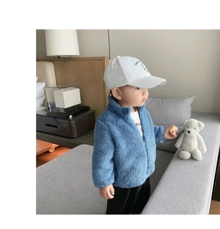 New Toddler Winter Overalls Fashion Children's Clothing Girls Baby Jacket Boys Sweatshirts Infant Casual Costume Kids Sportswear - PratSN