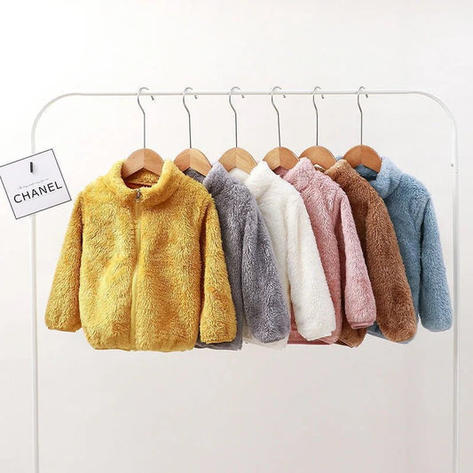 New Toddler Winter Overalls Fashion Children's Clothing Girls Baby Jacket Boys Sweatshirts Infant Casual Costume Kids Sportswear - PratSN