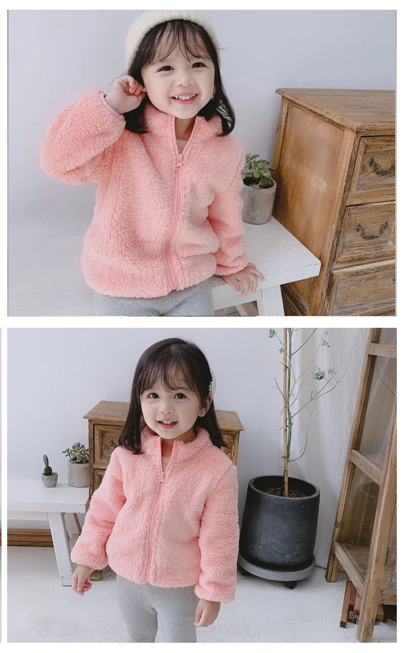 New Toddler Winter Overalls Fashion Children's Clothing Girls Baby Jacket Boys Sweatshirts Infant Casual Costume Kids Sportswear - PratSN