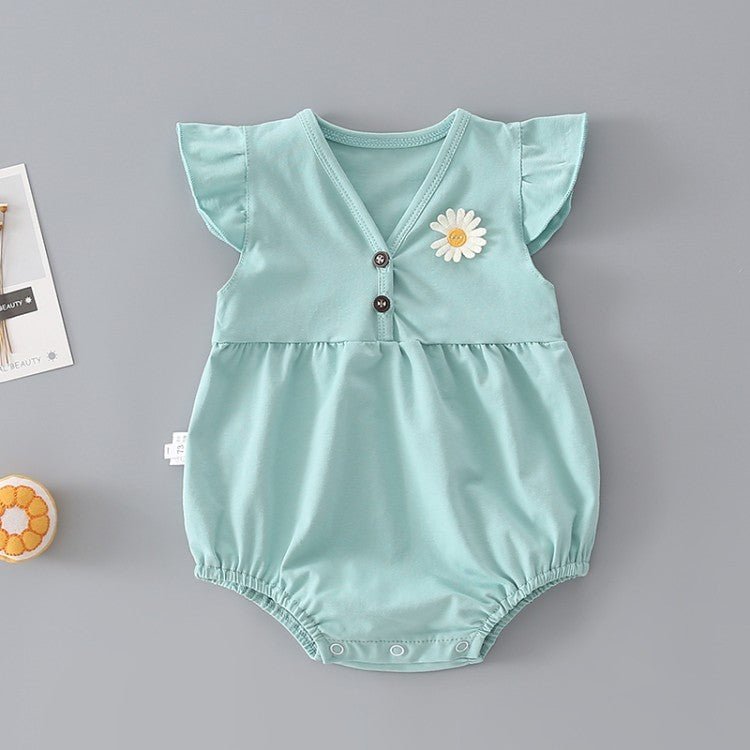 Newborn Baby One - piece Baby Girl Summer Style - PratSN