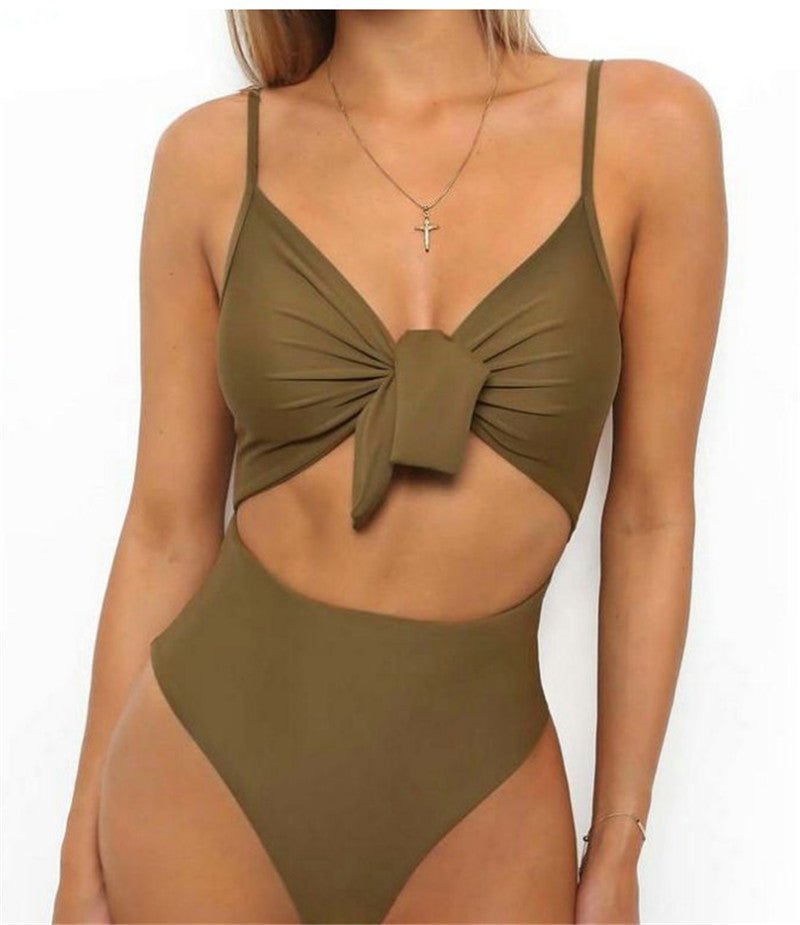 One-piece Bikini Swimwear Europe And America PratSN