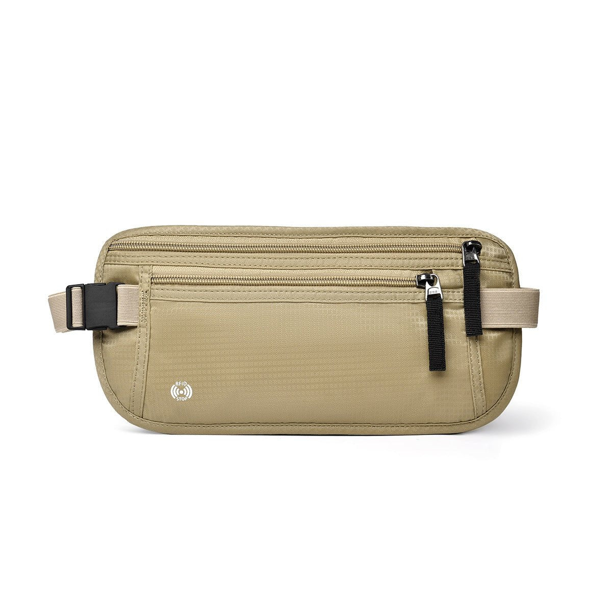 Passport Document Bag Personal Invisible Waterproof Mobile Phone Waist Bag - PratSN