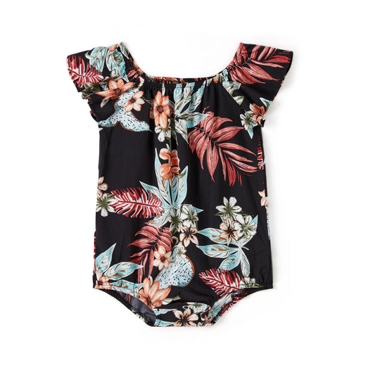 PatPat Family Matching Sets Floral Beach Shirt or Cross top A - line Skirt Co - ord Set - PratSN