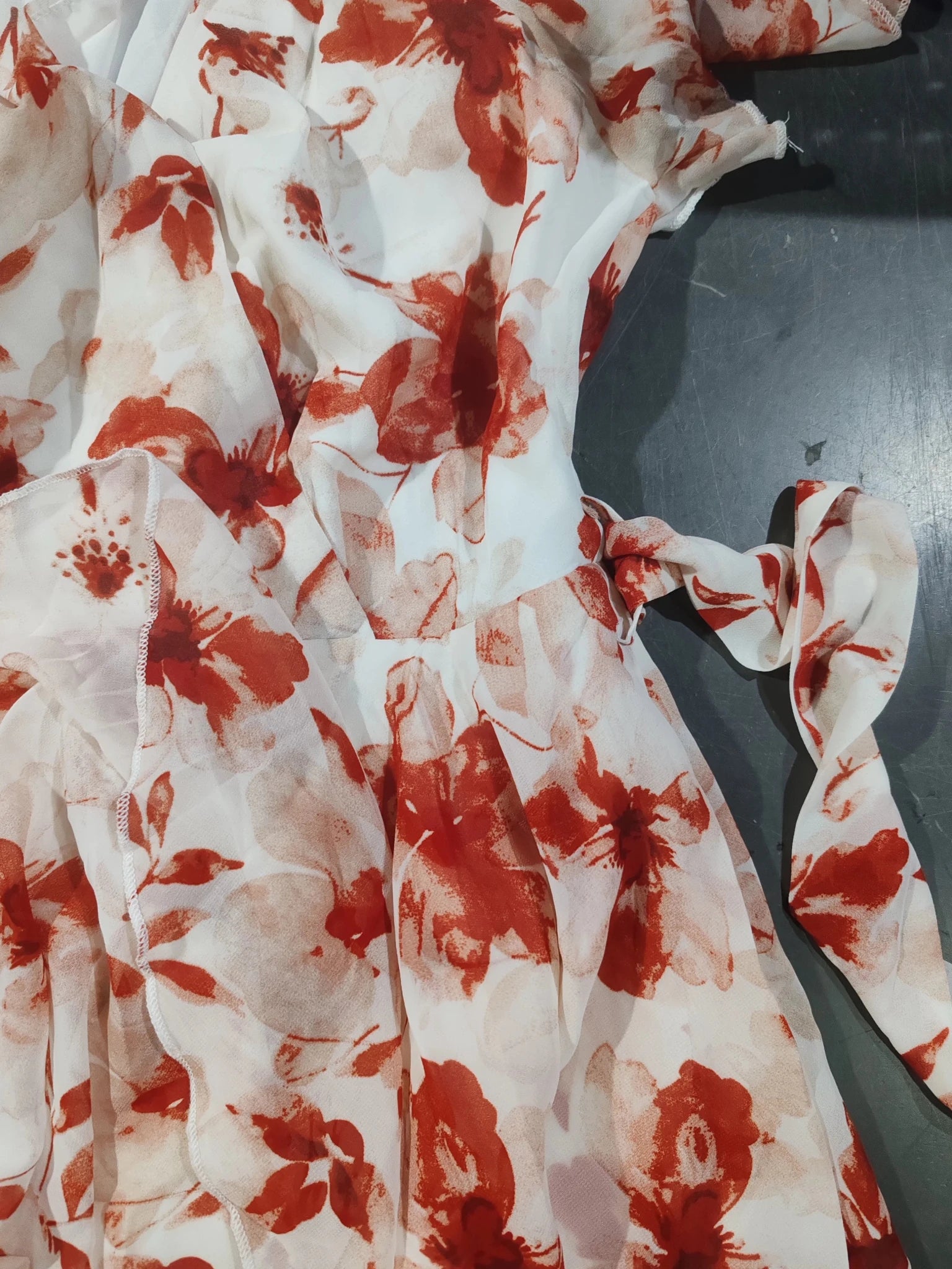 Phantasy Boho Floral Mini Dress Sexy Wrap V Neck Dress Short Sleeve Cake Skirt Elegant Party Beach Vocation Dresses 2025 Summer - PratSN