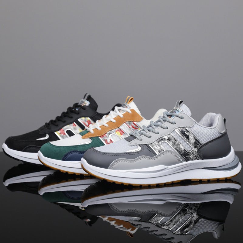Plus Size Men's Mesh Breathable Sports Casual Shoes - PratSN