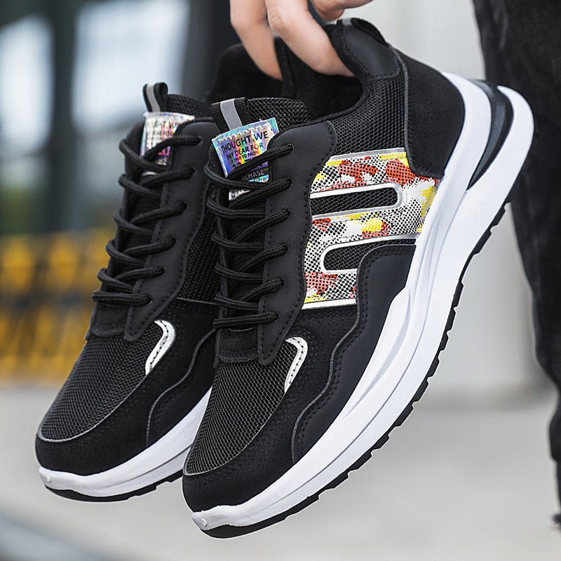 Plus Size Men's Mesh Breathable Sports Casual Shoes - PratSN