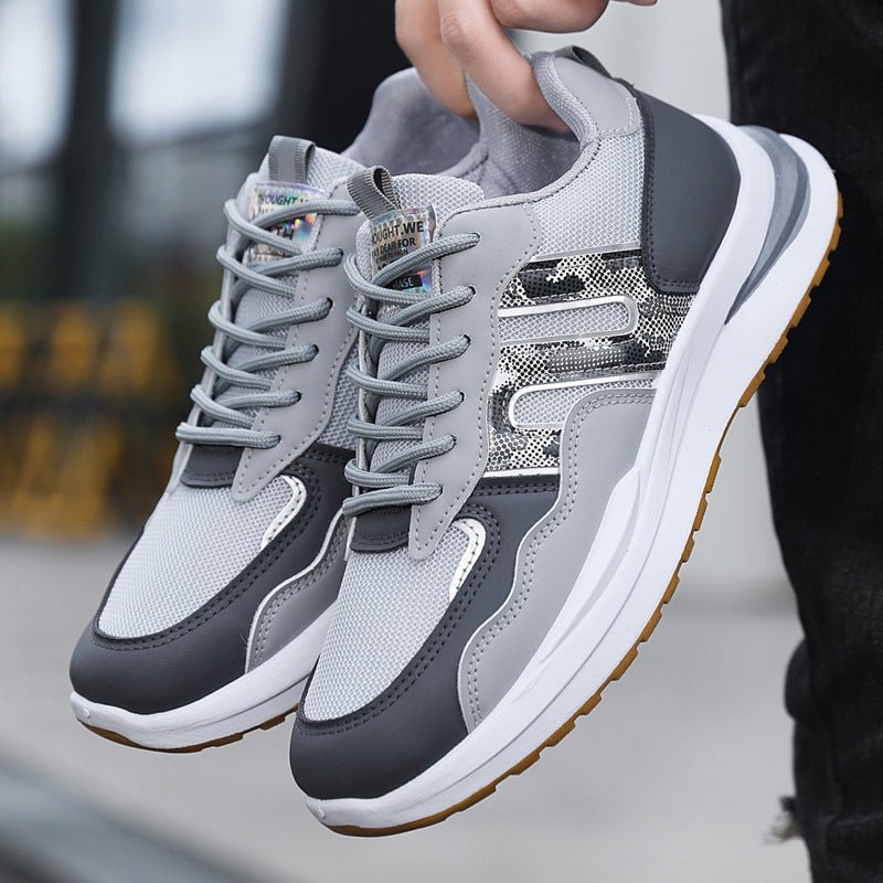 Plus Size Men's Mesh Breathable Sports Casual Shoes - PratSN