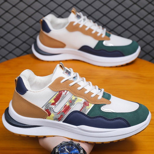 Plus Size Men's Mesh Breathable Sports Casual Shoes - PratSN