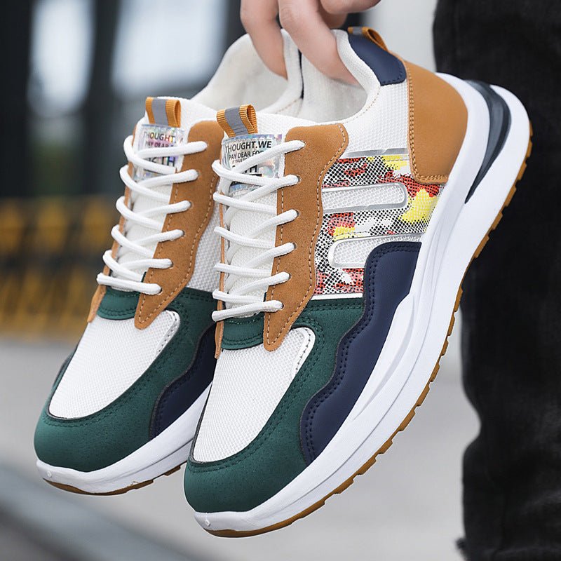 Plus Size Men's Mesh Breathable Sports Casual Shoes - PratSN