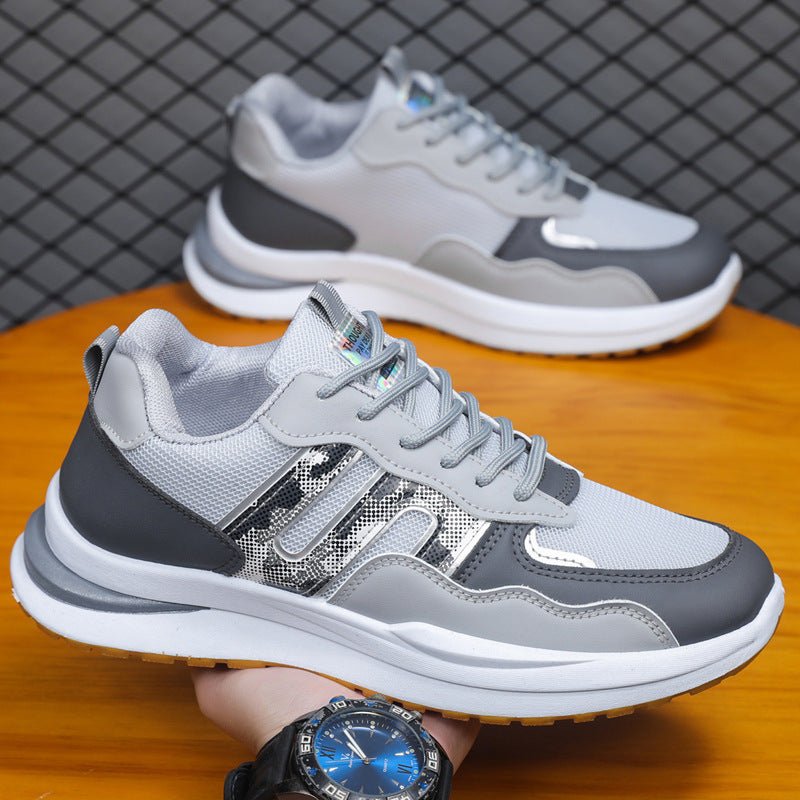Plus Size Men's Mesh Breathable Sports Casual Shoes - PratSN