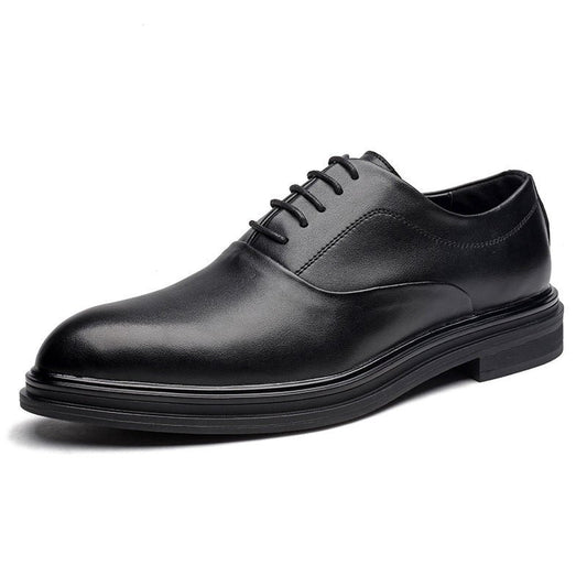 Pointed Casual Men's Shoes Business Work Leather Shoes - PratSN