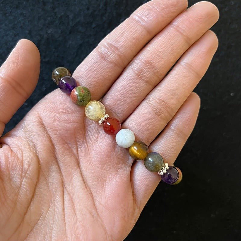 Popular Colored Stone Crystal Opal Beads Bracelet - PratSN