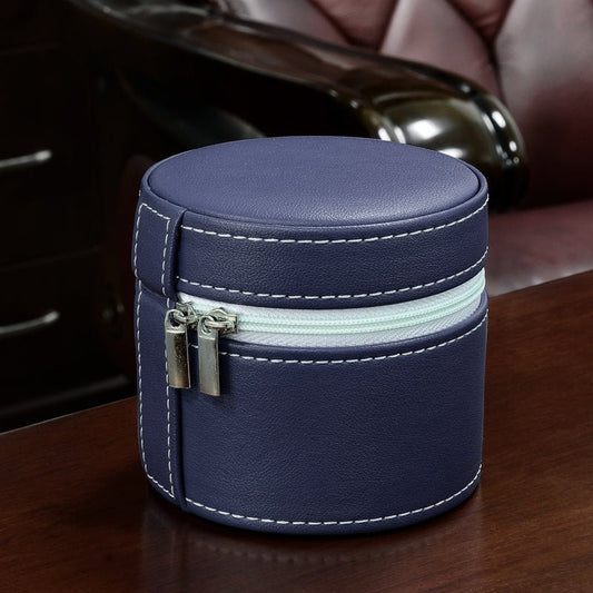 Portable Minimalist Leather Travel Watch Organizer - PratSN