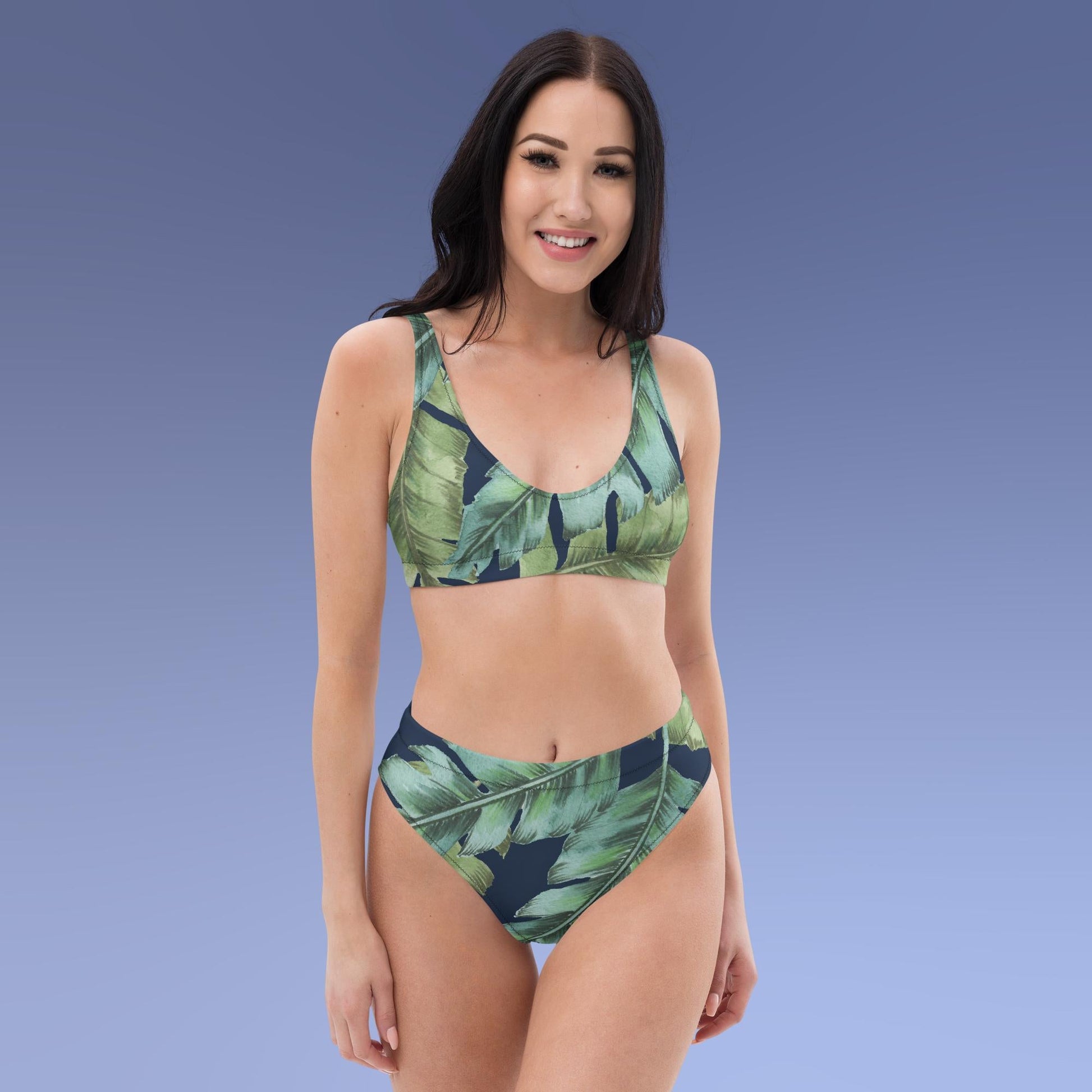 Recycled high - waisted bikini - PratSN