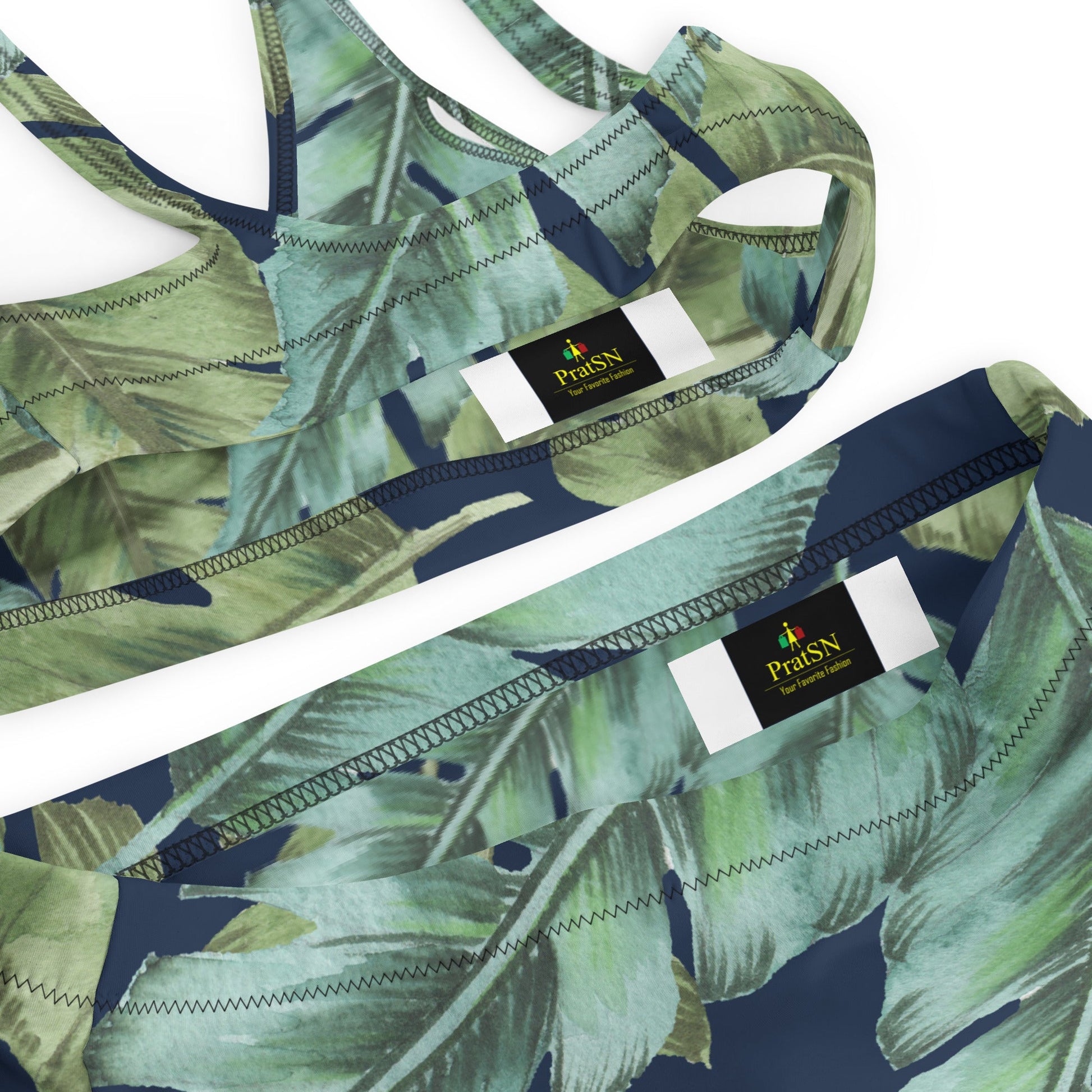 Recycled high - waisted bikini - PratSN