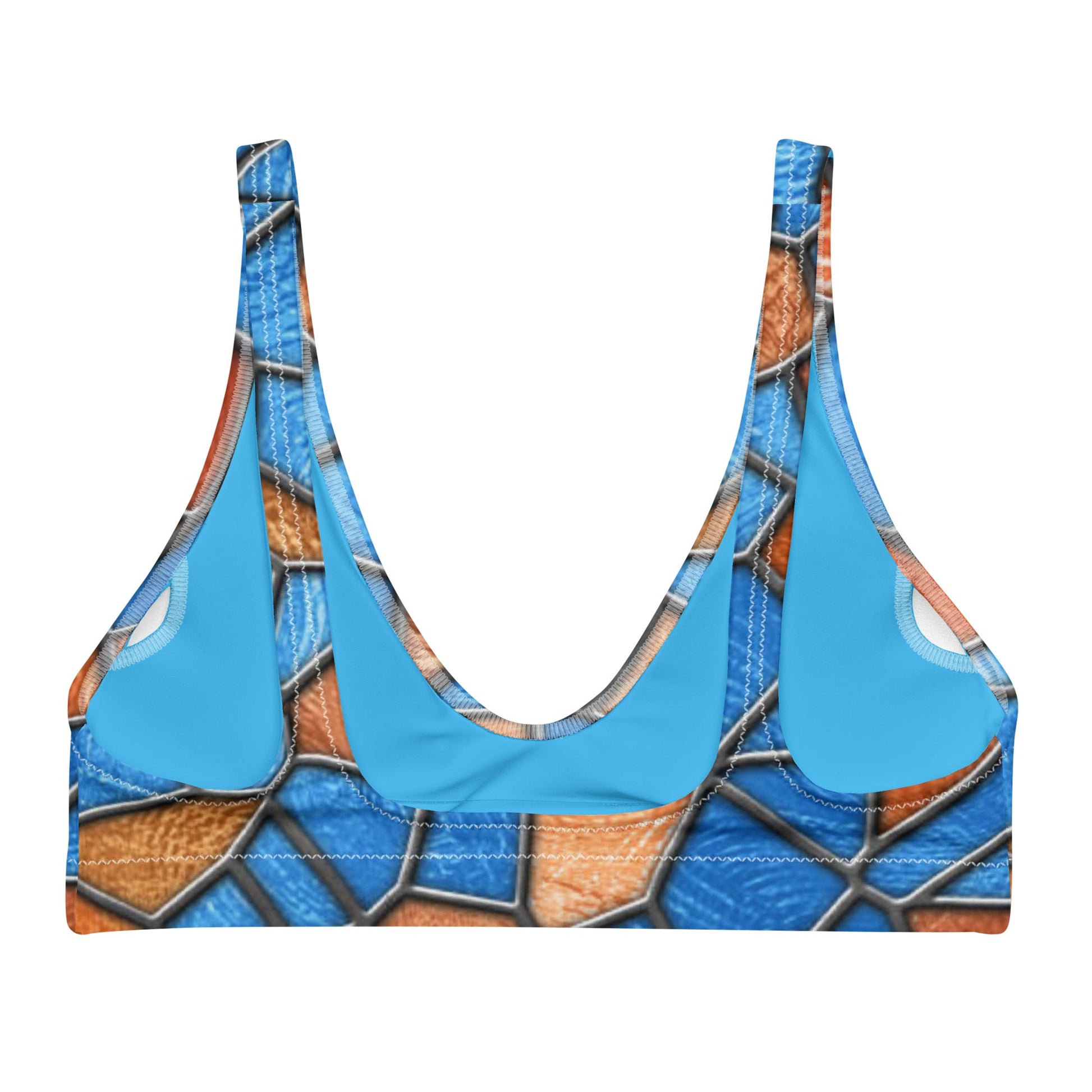 Recycled padded bikini top - PratSN