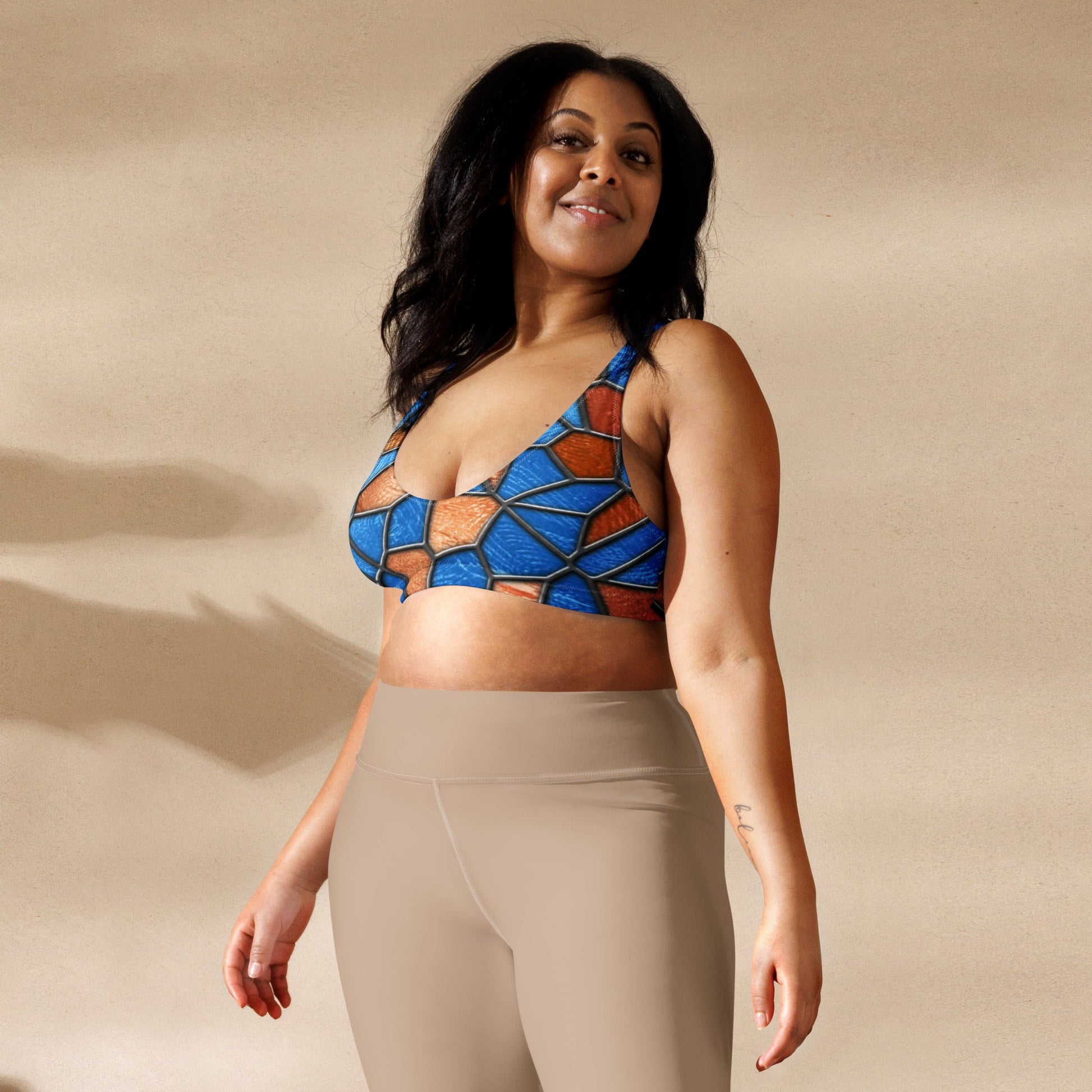 Recycled padded bikini top - PratSN