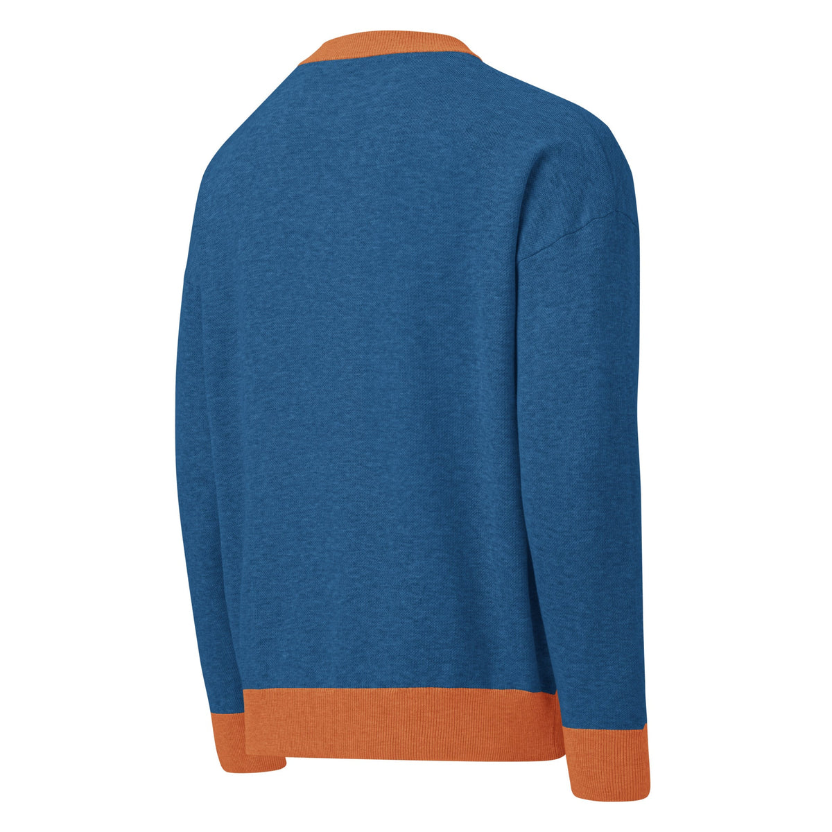 Relaxed fit knitted crew neck sweater - PratSN