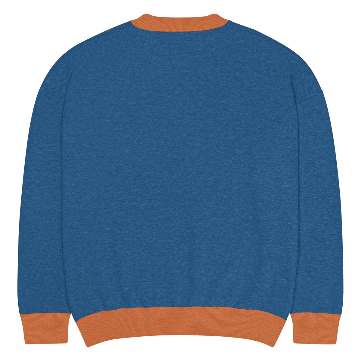Relaxed fit knitted crew neck sweater - PratSN