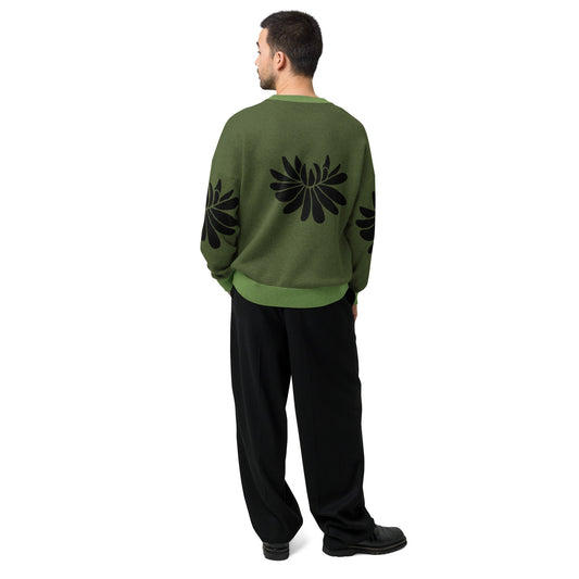 Relaxed fit knitted crew neck sweater | Casual unisex sweater | Winter unisex sweater - PratSN