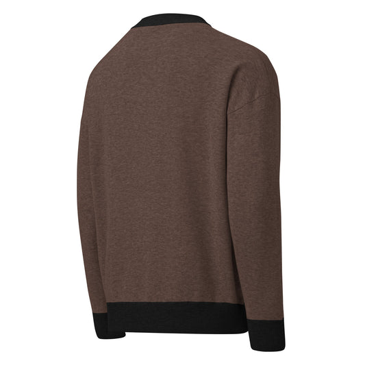 Relaxed fit knitted crew neck sweater | Casual unisex sweater | Winter unisex sweater - PratSN