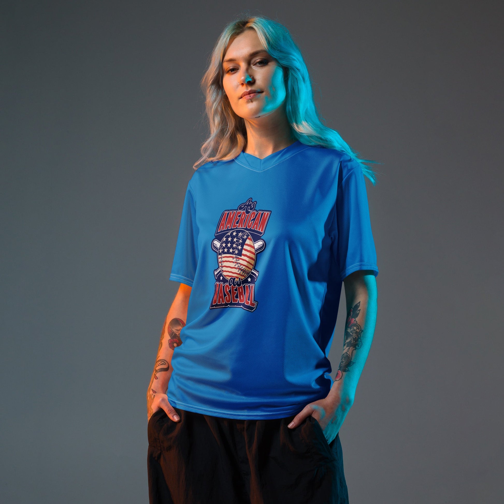 Retro Unisex Sports Jersey - Vintage Lightweight Athletic Shirt - PratSN
