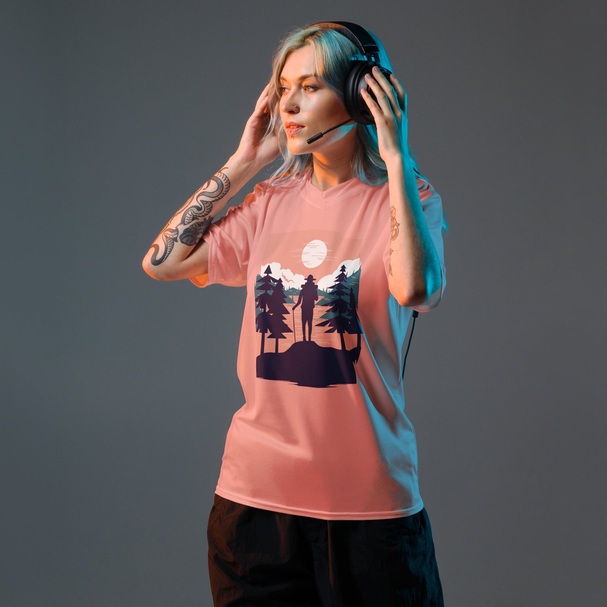 Retro Unisex Sports Jersey - Vintage Lightweight Athletic Shirt - PratSN