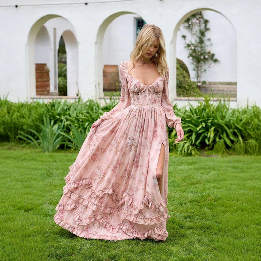 Seaside Holiday Beautiful Unique Sling Dress - PratSN