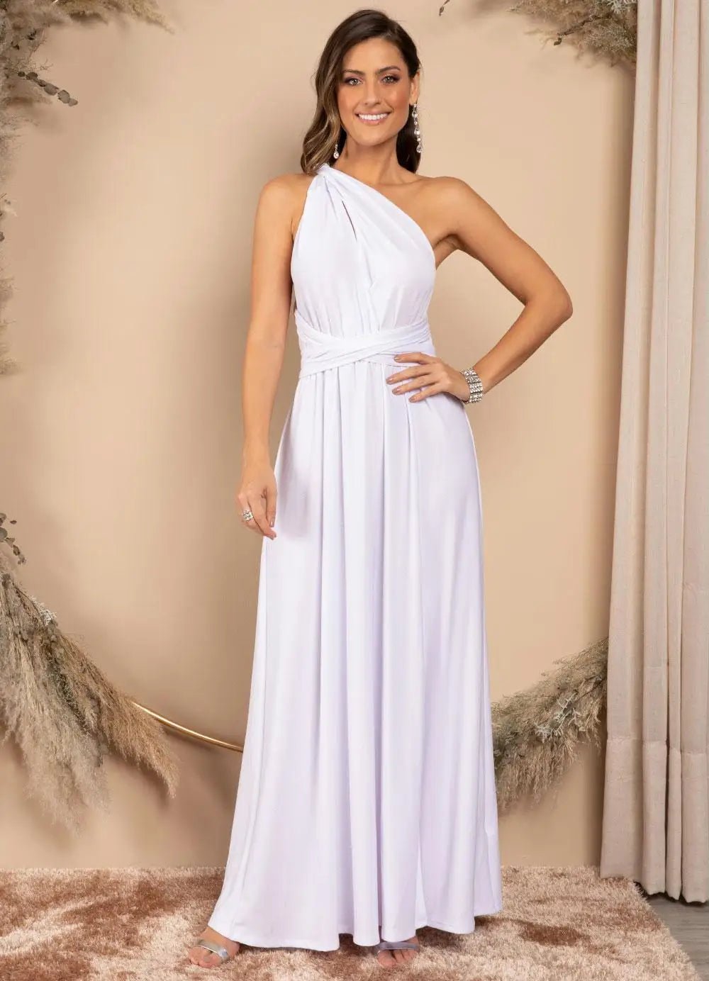 Sexy Women Multiway Wrap Convertible Boho Maxi Club Red Dress Bandage Long Dress Party Bridesmaids Infinity Robe Longue Femme - PratSN