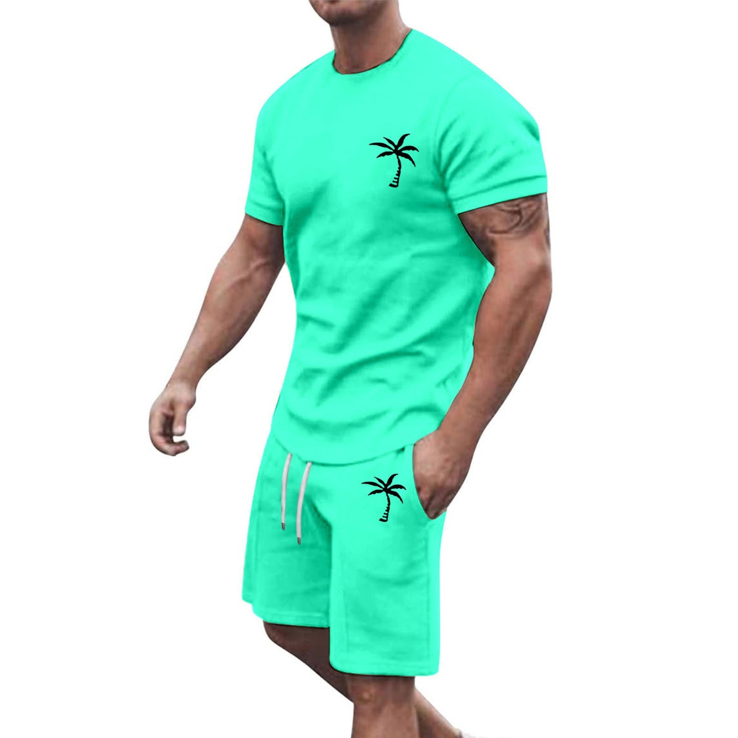 Short - sleeved Shorts Sports And Leisure Suit - PratSN
