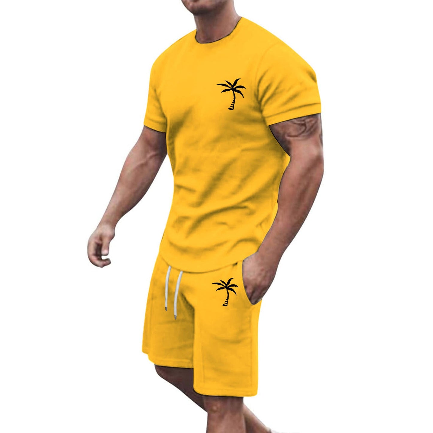 Short - sleeved Shorts Sports And Leisure Suit - PratSN