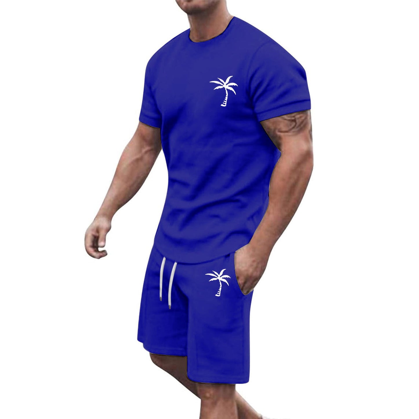Short - sleeved Shorts Sports And Leisure Suit - PratSN