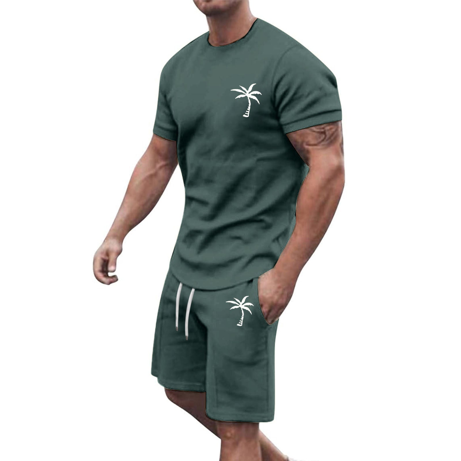 Short - sleeved Shorts Sports And Leisure Suit - PratSN